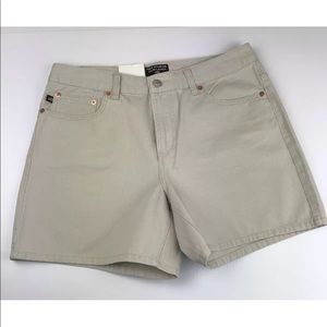 Womans Ralph Lauren Polo Khaki Shorts Size 8